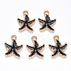 Alloy Enamel Pendants ENAM-S121-023B-2