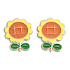 Sunflower Shape Enamel Pin JEWB-N007-203-2