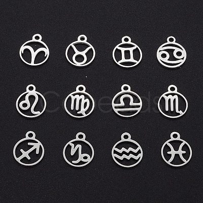 Non-Tarnish 201 Stainless Steel Charms STAS-Q237-M003-7-1