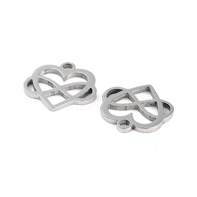 Non-Tarnish 316 Stainless Steel Charms STAS-C096-12A-P-1