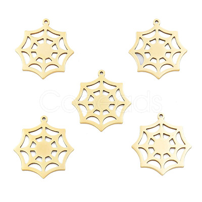 Ion Plating(IP) 201 Stainless Steel Pendants STAS-N098-084LG-1