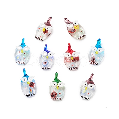 Handmade Lampwork Pendants for Halloween DP007MY-1