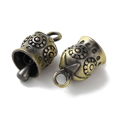 Tibetan Style Brass Pendants KK-M284-37AB-1