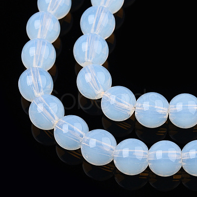 Transparent Glass Beads Strands GLAA-T032-T4mm-14-1