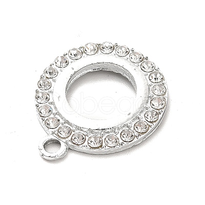 Alloy Rhinestone Pendants ALRI-C007-53P-1