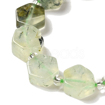 Natural Prehnite Beads Strands G-P534-A01-01-1