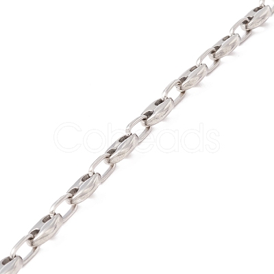 Non-Tarnish 304 Stainless Steel Coffee Bean Chain CHS-F017-07B-P-1