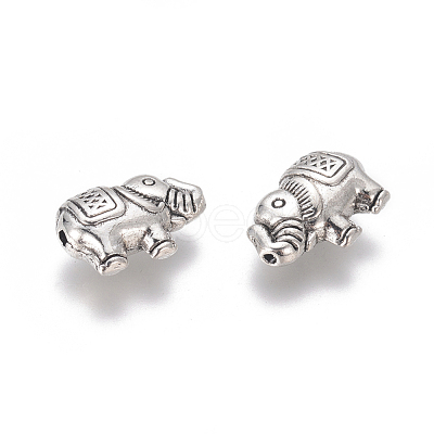 Tibetan Style Alloy Beads PALLOY-TAC0009-27AS-1