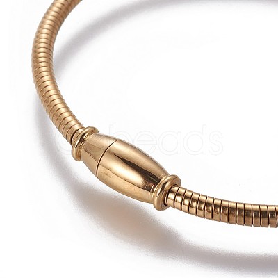 304 Stainless Steel Charms Bangles BJEW-P258-05-1