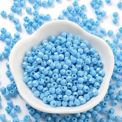 Baking Paint Glass Seed Beads SEED-A032-02G-1