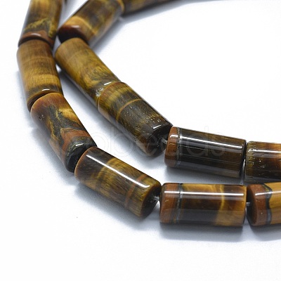 Natural Tiger Eye Beads Strands G-F631-F01-1