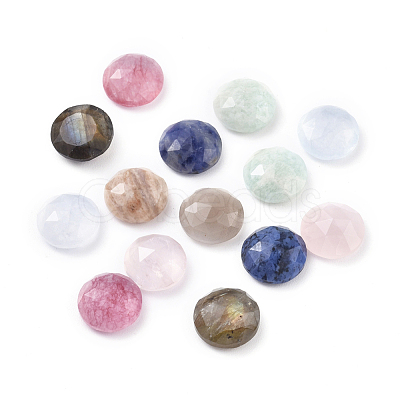 Natural Gemstone Cabochons G-G835-A01-1