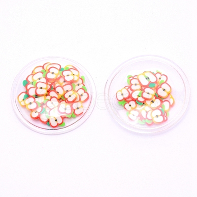 PVC Plastic with Resin Cabochons KY-CJC0004-04C-1