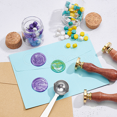 CRASPIRE DIY Wax Seal Stamp Kits DIY-CP0003-95-1