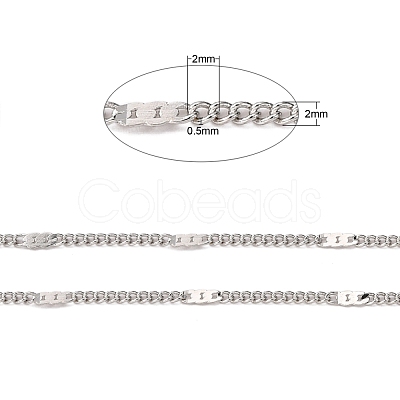 Brass Curb Chains CHC012Y-NFK-1