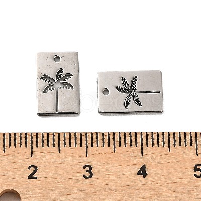 Non-Tarnish 304 Stainless Steel Charms STAS-K265-07P-1