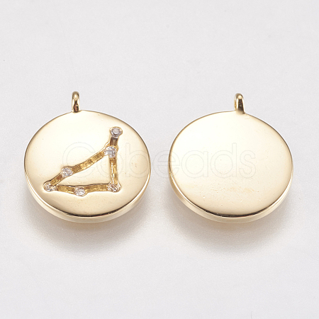 Brass Pendants KK-K215-29D-1