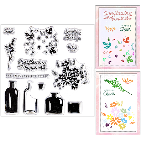 Clear Silicone Stamps DIY-WH0504-62A-1