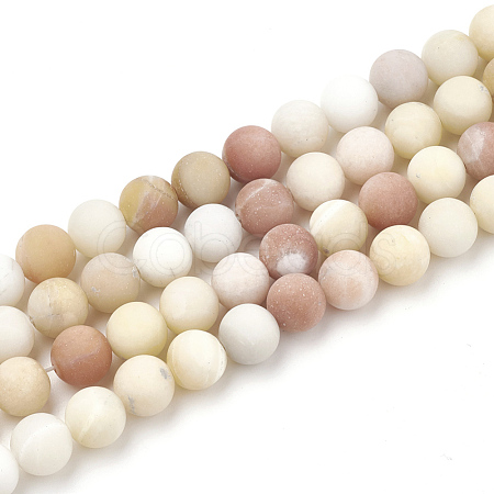Dyed Natural Multi-Color Agate Beads Strands G-T106-051-1