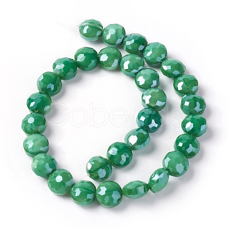 Electroplate Glass Beads Strands EGLA-J106A-E26-1
