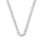 Rack Plating Brass Clear Cubic Zirconia Cup Chain Necklaces, Lead Free & Cadmium Free, Long-Lasting Plated, Platinum, 15.24 inch(38.7cm)