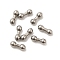 Non-Tarnish 303 Stainless Steel Beads, No Hole, Stainless Steel Color, 8x2.9mm