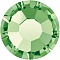 Preciosa&reg MAXIMA Crystal No Hotfix Flatback Stones, Czech Crystal, Dura Foiling, Round(438 11 615 Chaton Rose), 50520 Peridot, SS6(1.9~2.1mm)