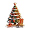 Wooden Puzzles, Children Intelligence Toys, Christmas Theme, Christmas Tree, 380x280mm