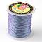 Round Metallic Thread, 12-Ply, Medium Purple, 1mm, about 54.68 yards(50m)/roll