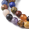 Natural Mixed Gemstone Beads Strands G-F668-28-8mm-3