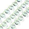 Natural Green Fluorite Beads Strands G-G116-A02-03-1