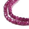 Natural Ruby/Red Corundum Beads Strands G-C009-B13-4