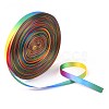 Rainbow Gradient Polyester Ribbon OCOR-G008-01A-1