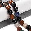 Natural Multi-Color Agate Beads Strands G-NH0021-A18-02-2