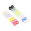 32Pcs 16 Colors Silicone Glitter Thin Ear Gauges Flesh Tunnels Plugs FIND-YW0001-19C-7