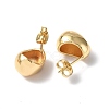 Brass Stud Earring Findings KK-B063-16G-3