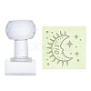 Clear Acrylic Soap Stamps DIY-WH0438-029-1