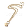 304 Stainless Steel Pendant Necklaces NJEW-K120-16G-2