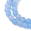 Natural Jade Beads Strands X-G-I222-6mm-02-3