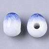 Handmade Porcelain Beads PORC-S498-21D-6