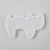 Halloween DIY Cat Shape Pendant Silicone Molds X-DIY-P006-46-2