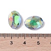 Glass Rhinestone Cabochons RGLA-L029-02B-SPLA-3