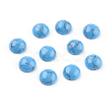 Synthetic Blue Turquoise Cabochons G-F528-31-6mm-1