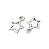 Tibetan Style Alloy Star Charms TIBEB-O004-29-3