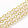 Brass Cable Chain Necklace Making MAK-T006-05G-2