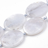 Natural Blue Chalcedony Bead Strands G-T105-15-1
