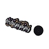 Black Alloy Brooches JEWB-S018-04D-3