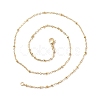 Brass Satellite Chains Necklace for Women NJEW-P265-38G-3