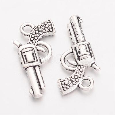 Zinc Alloy Gun Necklace Pendant EA9073Y-1