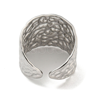 Non-Tarnish 304 Stainless Steel Finger Ring RJEW-C077-01P-1